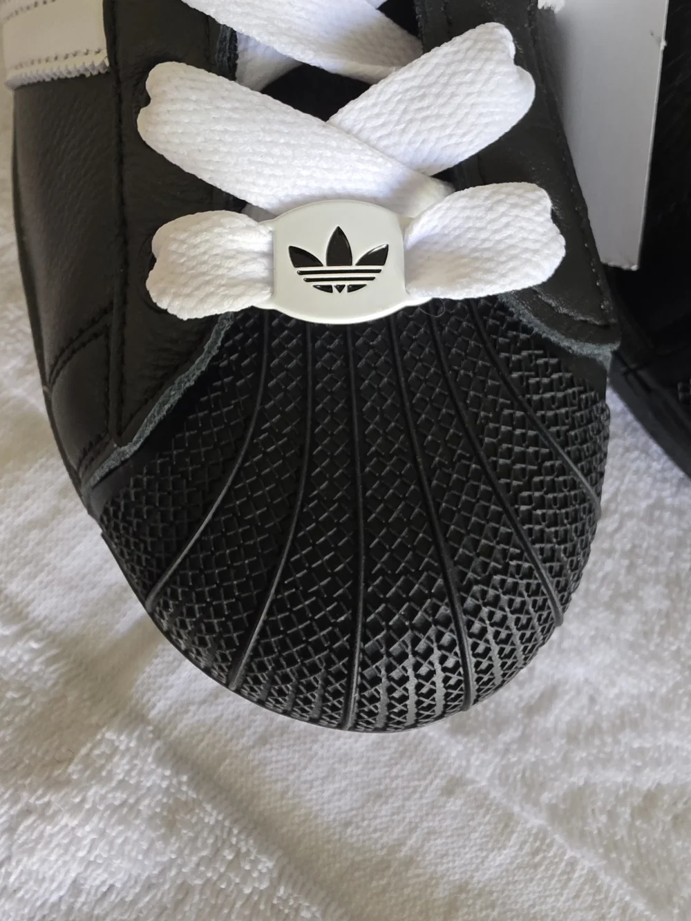 Adidas Originals Superstar II Black White Shell Toe Sneakers NWT NIB